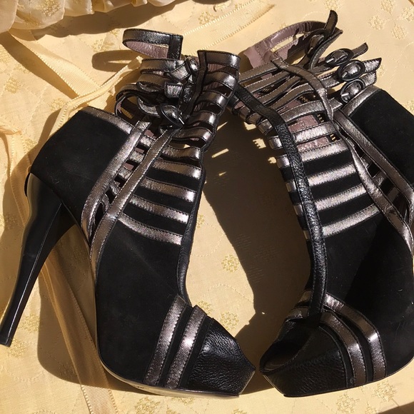 Sexy open toe  hand made Behnaz Kanan - Picture 6 of 8